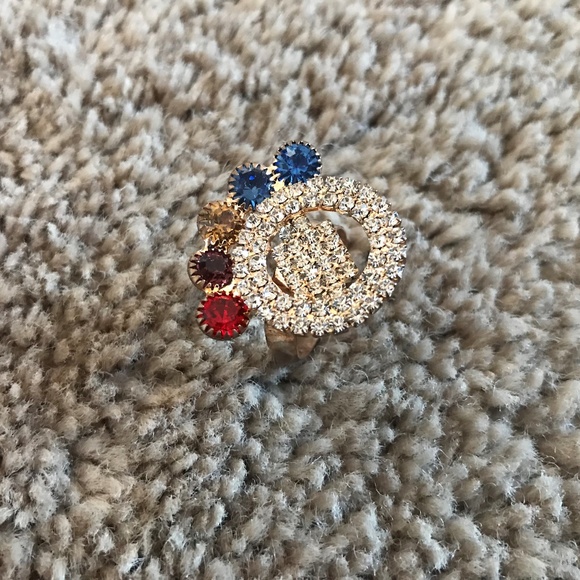 Womens Ring Fashion Gold Ring Adjustable - Picture 6 of 8